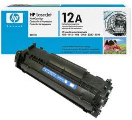HP Q2612A (12A) SIYAH TONER