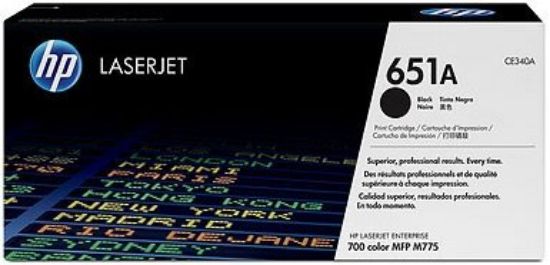 HP CE340A (651A) SIYAH TONER