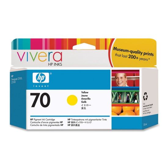 HP C9454A (70) SARI 130 ML KARTUS