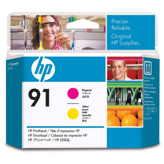 HP C9461A (91) MACENTA VE SARI BASKI KAF