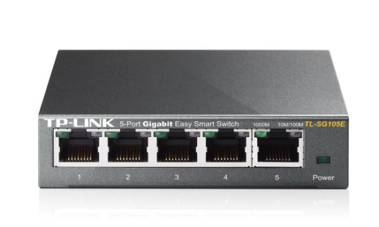TP-LINK TL-SG105E  5-PORT GIGABIT SWITCH